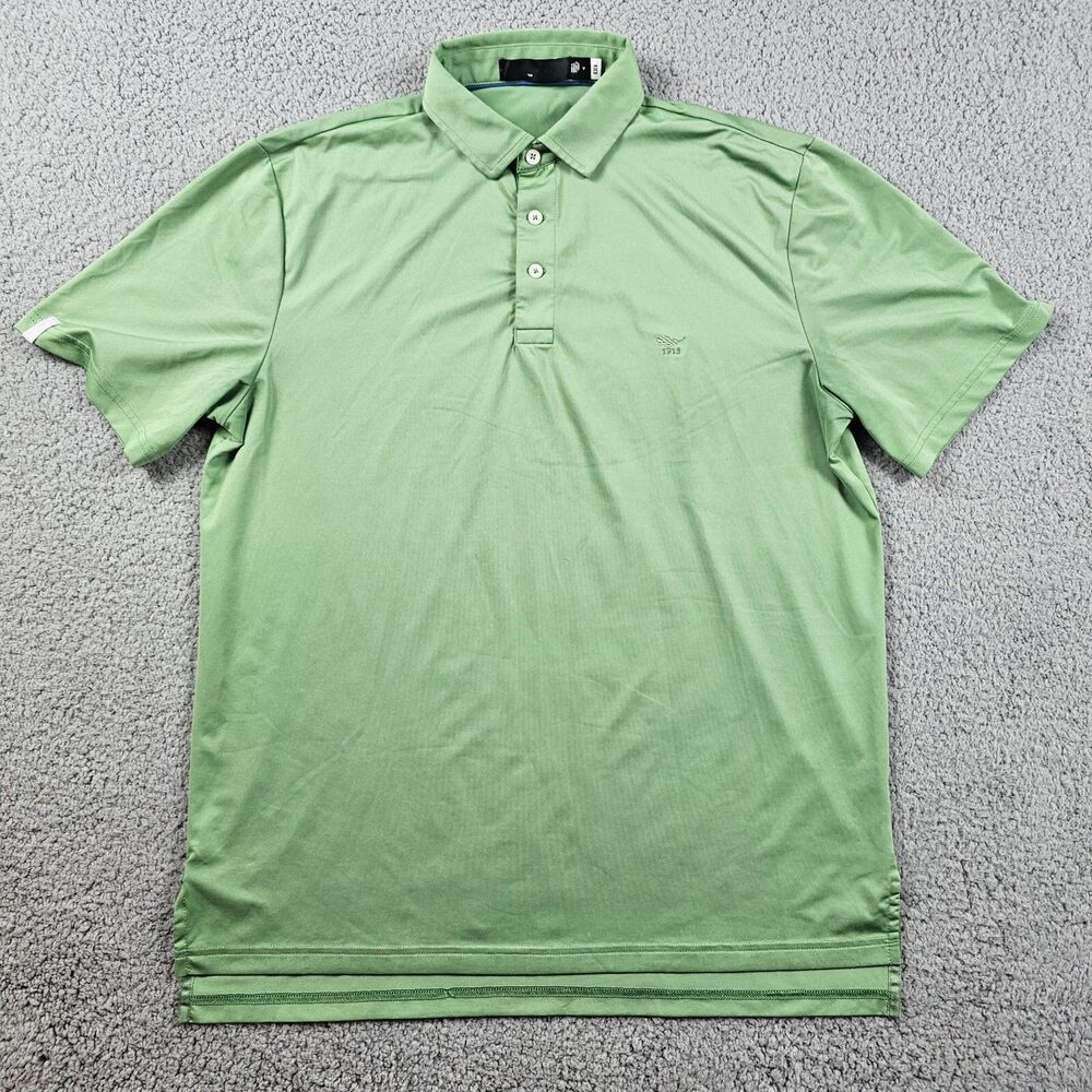 RLX Ralph Lauren Golf Polo Shirt Mens Large Green Performance Stretch Casual